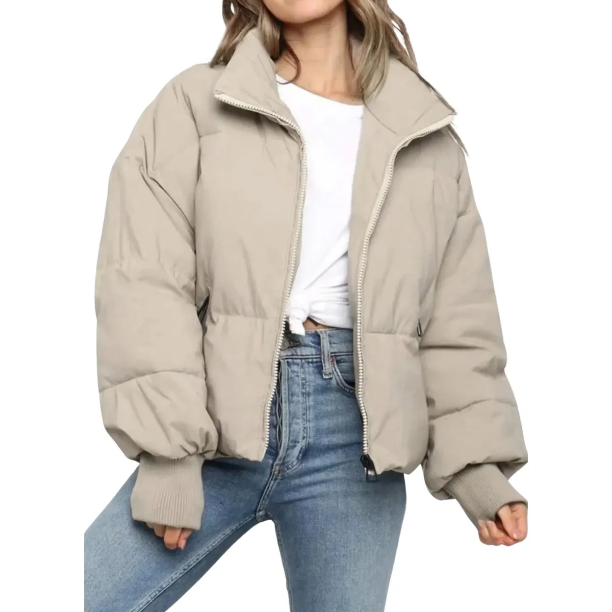Top Of The Line Premium Quality Custom Made Puffer Jackets For Women.