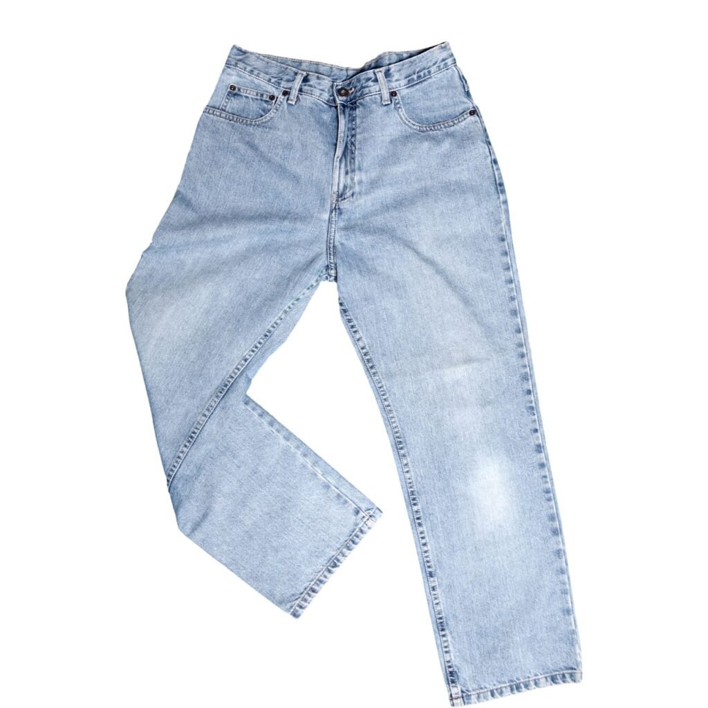 Men’s denim jeans sample from X Athletic Wear