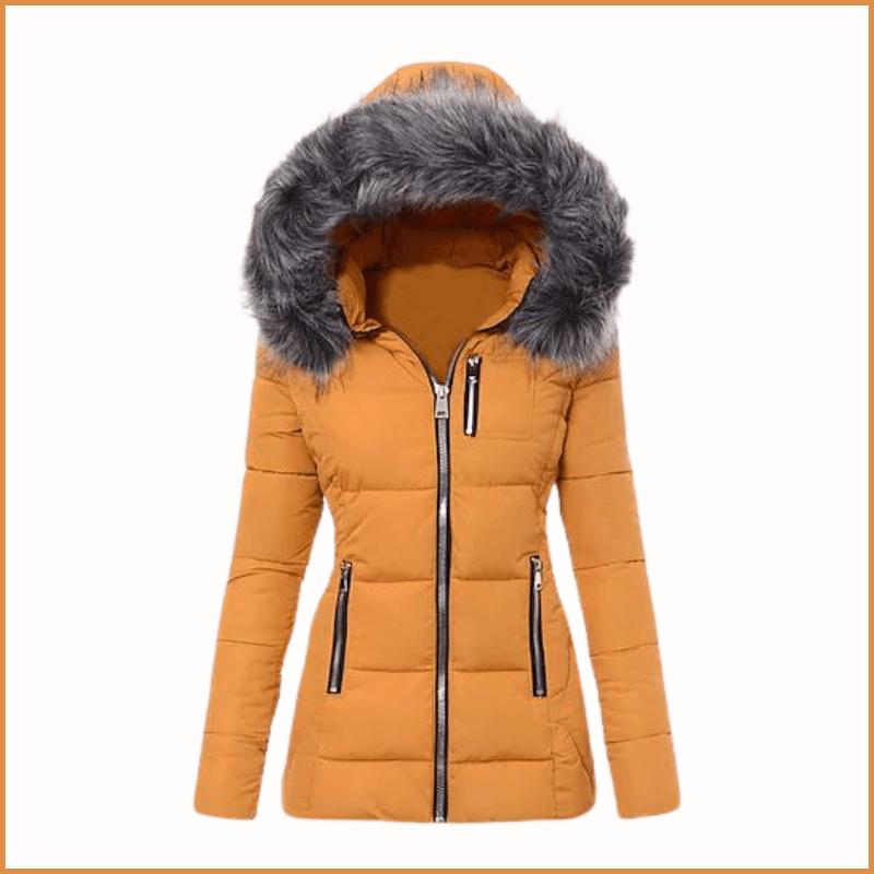 Premium Quality Yellow Fashion Puffer Jacket Manufactured By The Top Puffer Jackets Manufacturer In USA, X Athletic Wear.