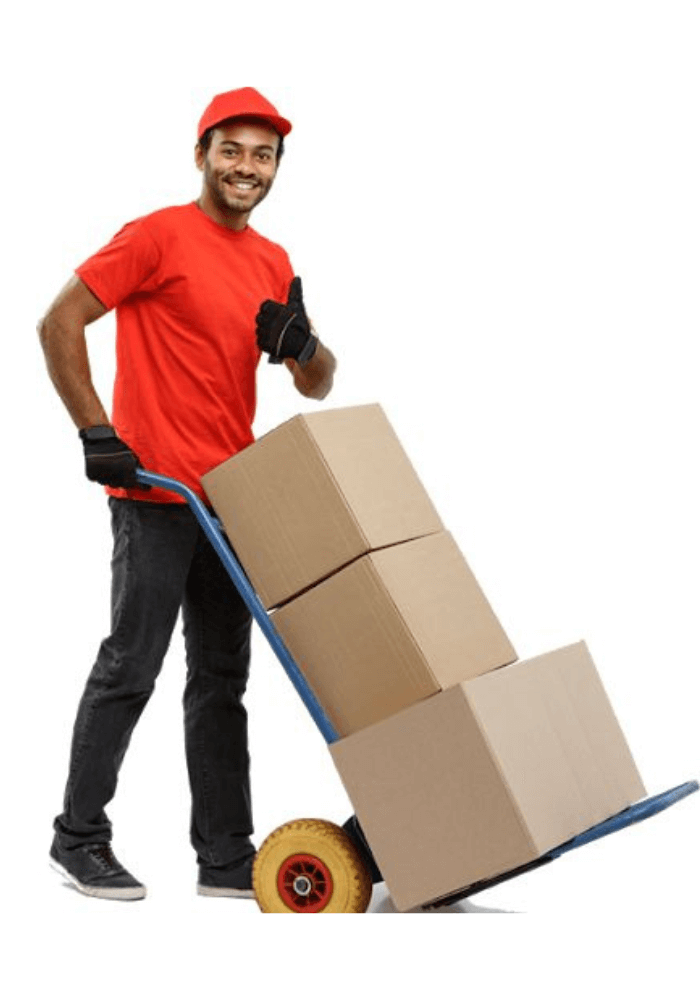 Delivery Man Shipment Loading