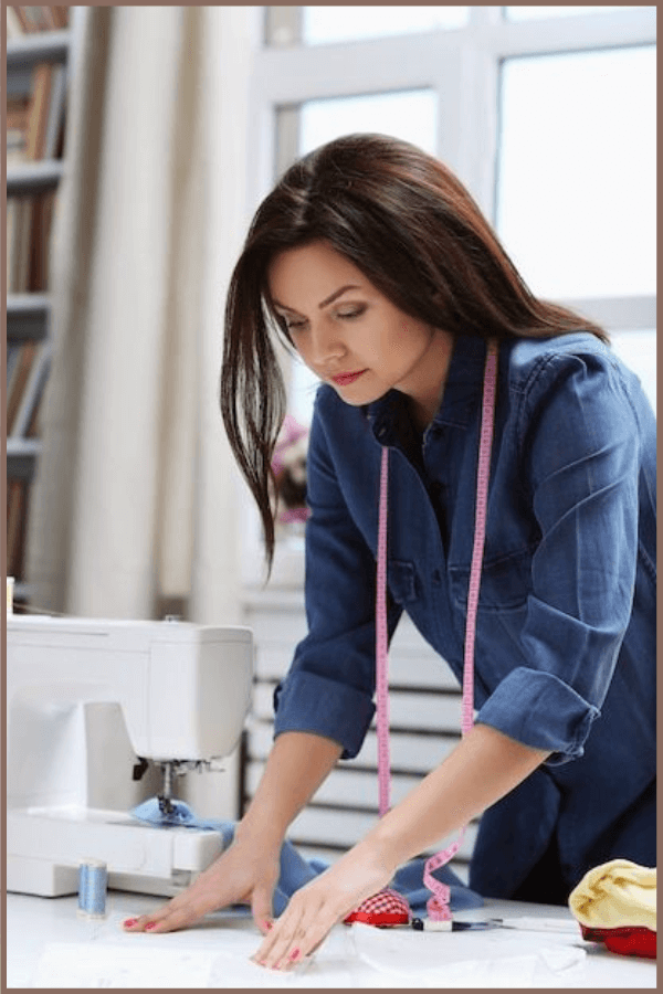 A Young Girl During Athletic Wear Production Planning At X Athletic Wear.